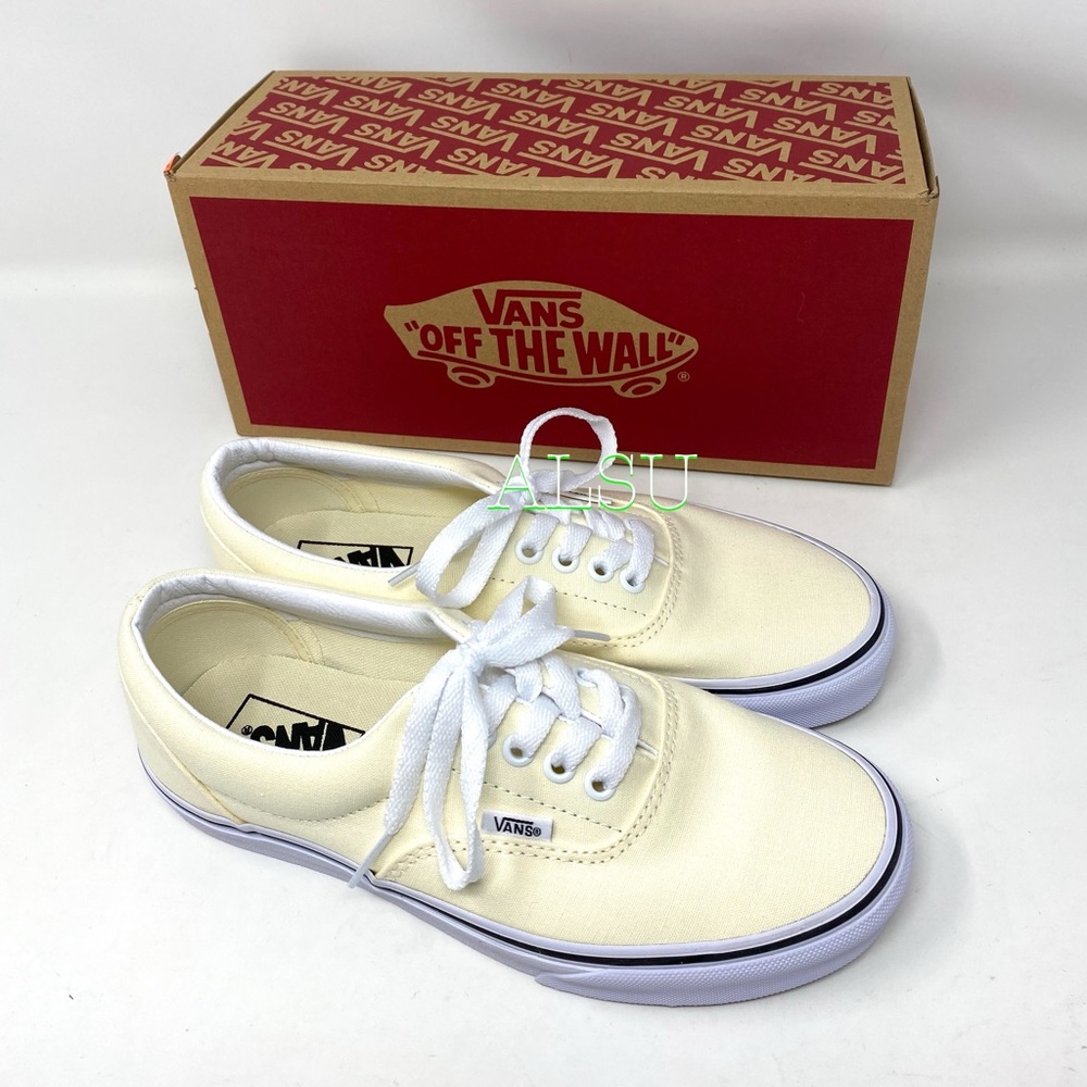 💖MEGA SALE💖 VANS Era Classic White Cream Women’s Canvas Size 6.5 VN0A4U39FRL - Picture 7 of 9